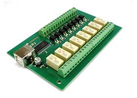 USB-OPTO-RLY88 - 8 Channel Relay with Isolated Inputs